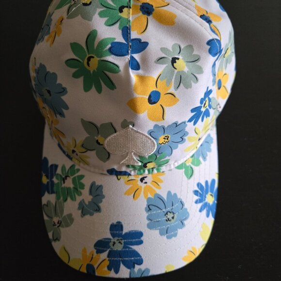 KATE SPADE French Cream Floral Baseball Cap NWT - Picture 3 of 10